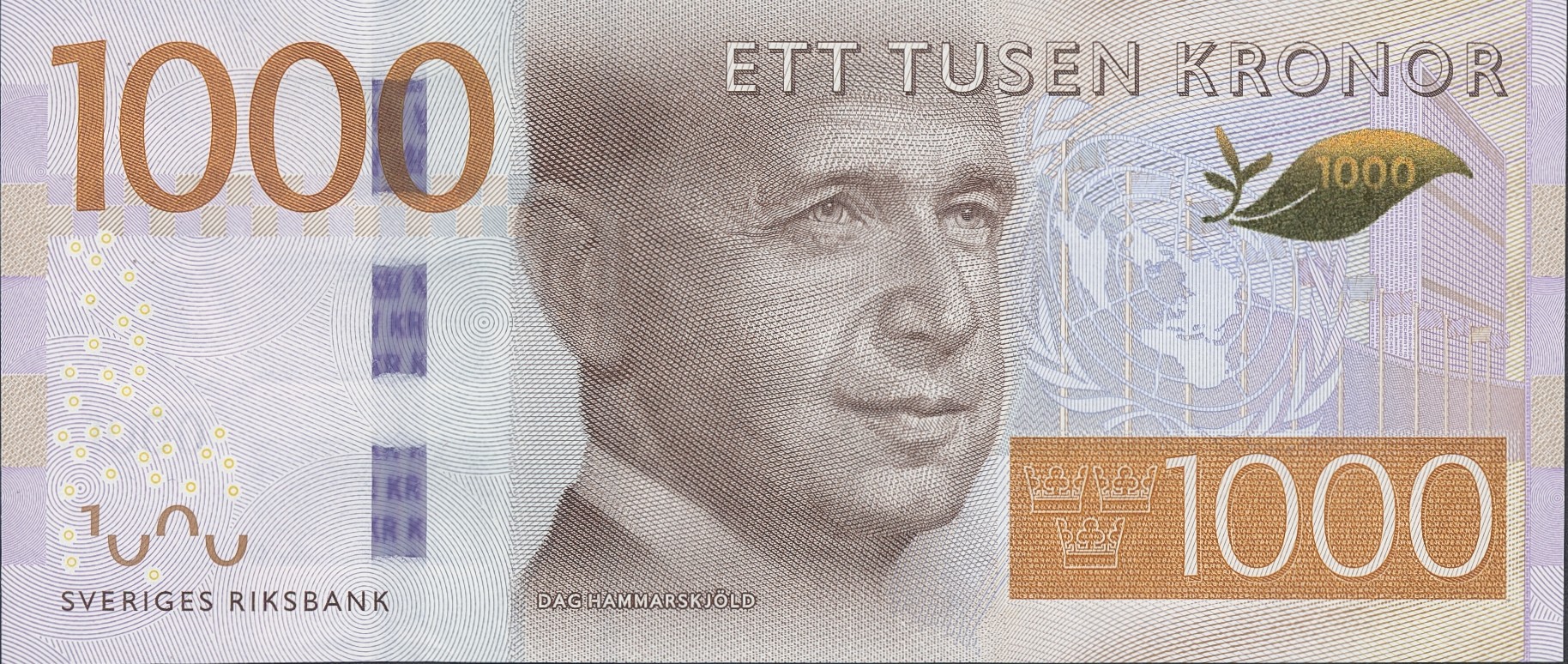 1000 kr sedel
